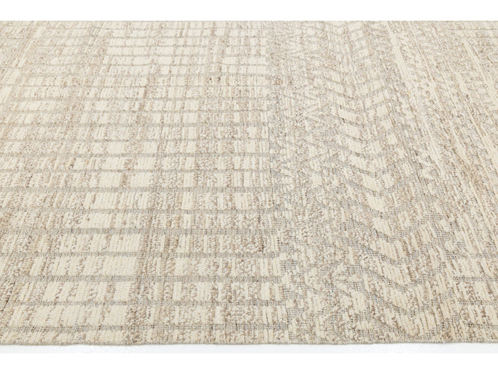 Modern Moroccan Wool Rug 12 X 16
