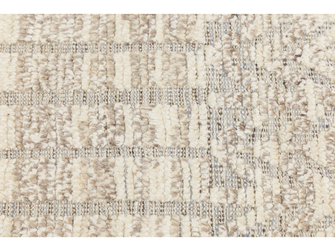 Modern Moroccan Wool Rug 12 X 16