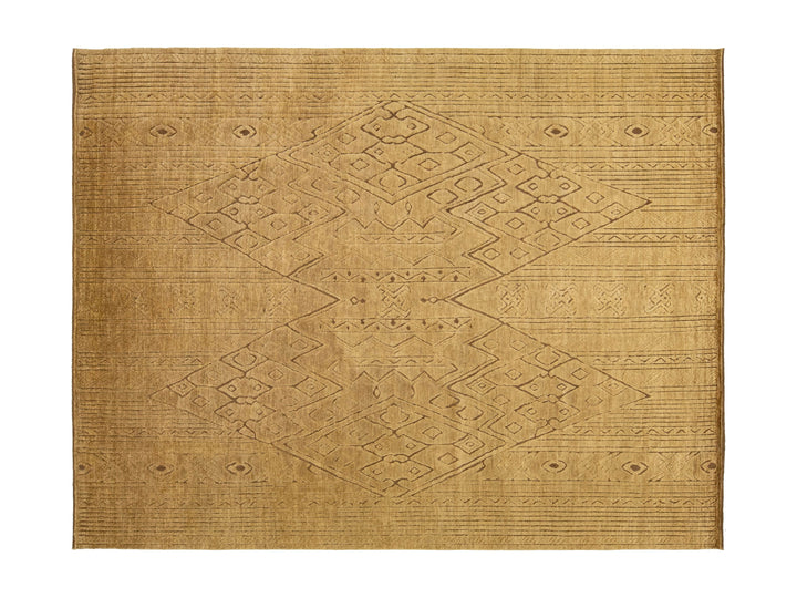 Modern Moroccan Wool Rug 9 X 12