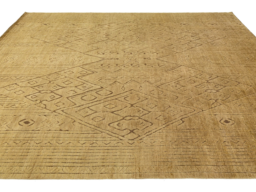 Modern Wool Rug 9 X 12