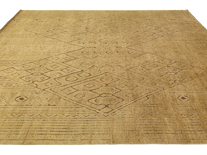 Modern Wool Rug 9 X 12