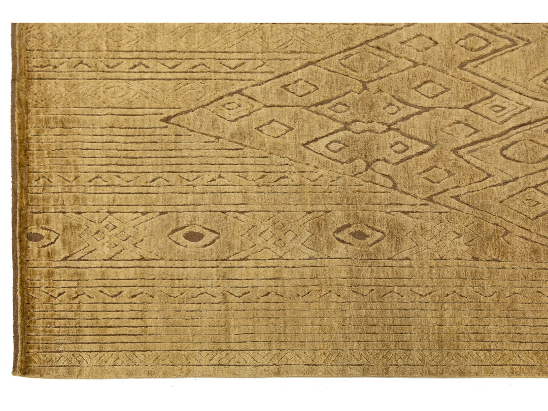 Modern Wool Rug 9 X 12