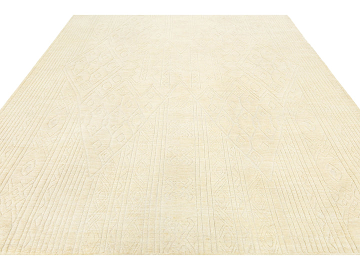 Modern Wool Rug 9 X 12