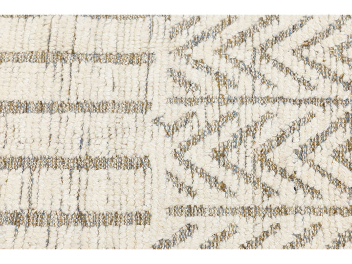 Modern Moroccan Wool Rug 12 X 15