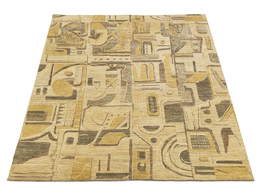 Modern Wool Rug 9 X 12