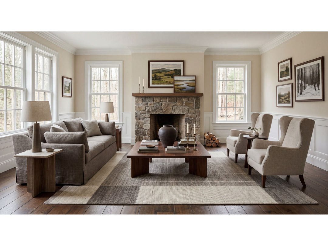 Modern Safi Collection Wool Rug 10 X 14