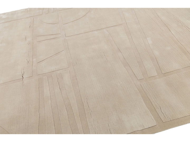 Modern Wool Rug 9 X 12