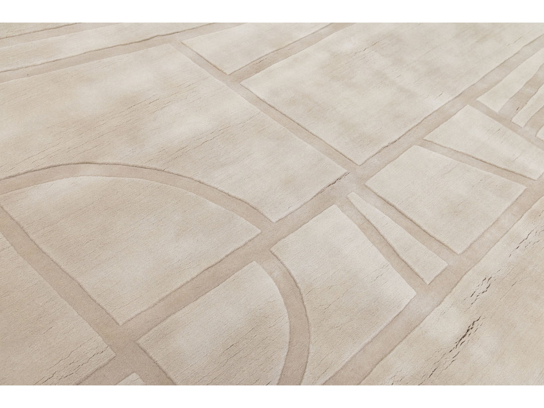 Modern Wool Rug 9 X 12