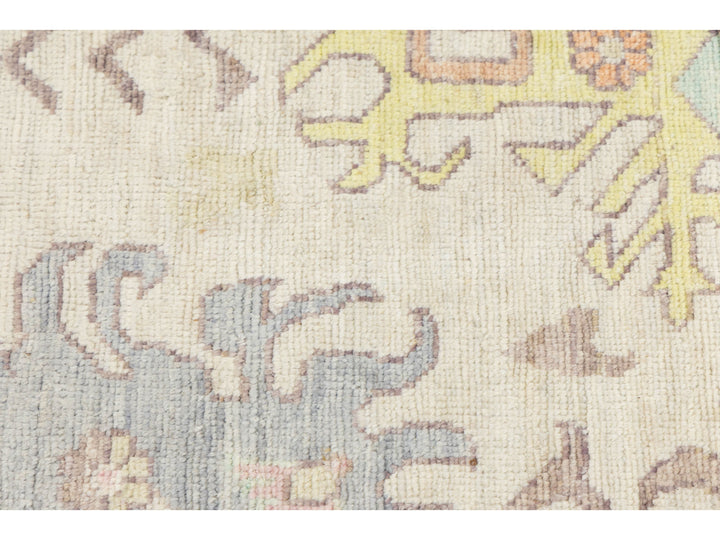 Modern Oushak Wool Rug 10 X 13