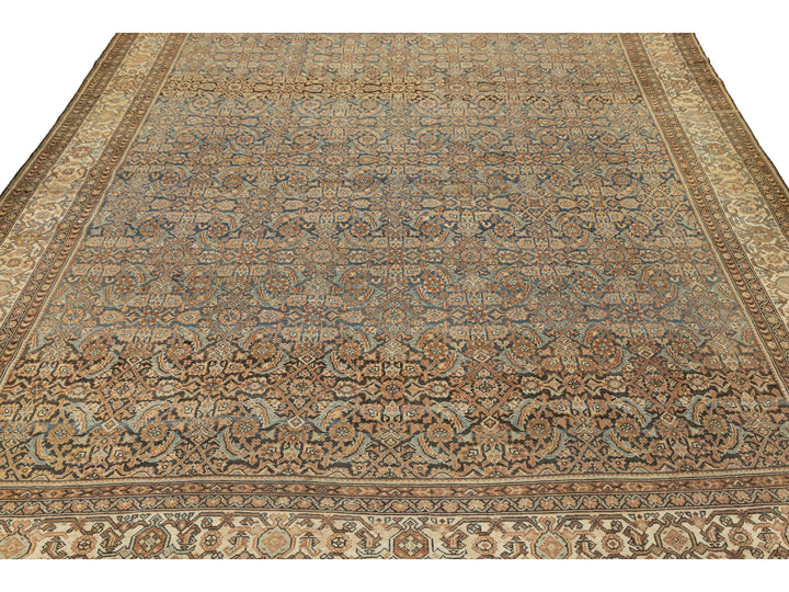 Antique Malayer Wool Rug 9 X 9