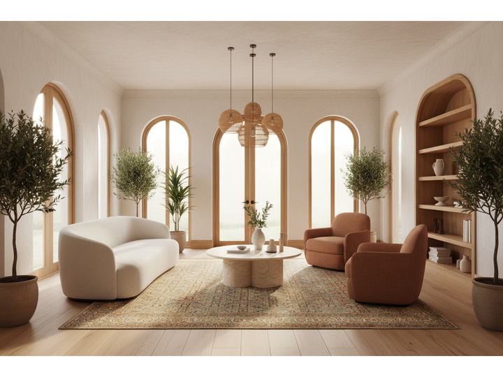 Antique Malayer Wool Rug 9 X 9