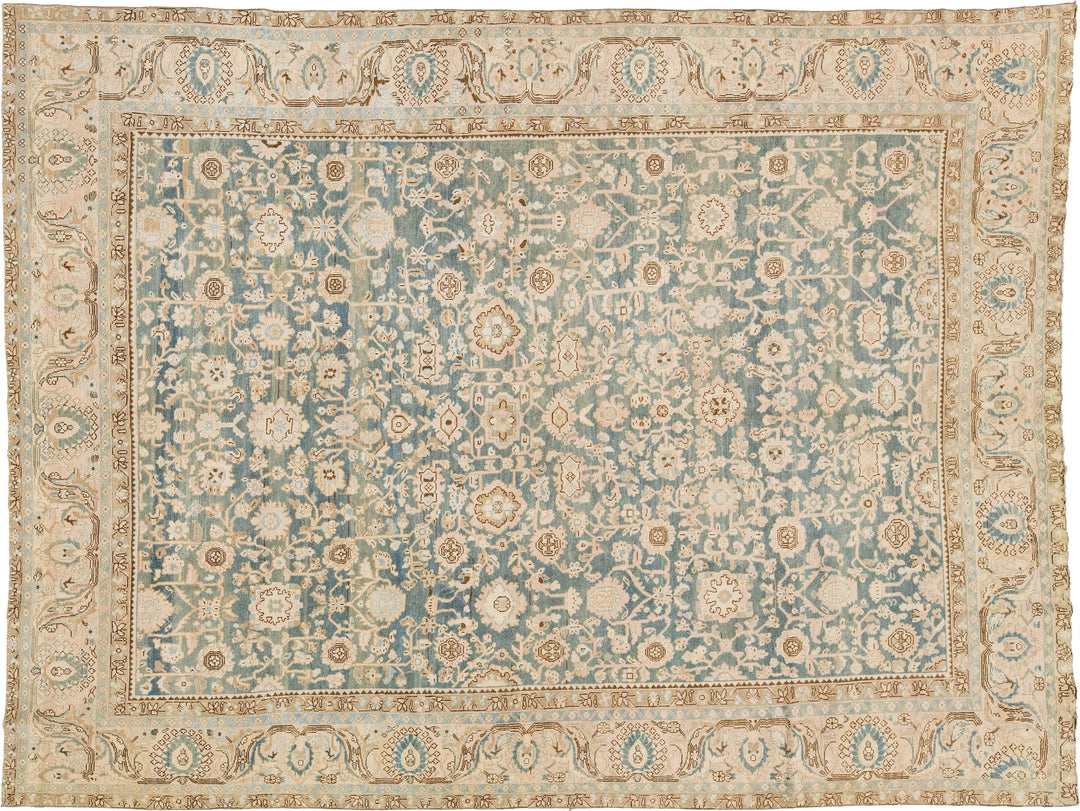 Antique Malayer Wool Rug 10 X 13