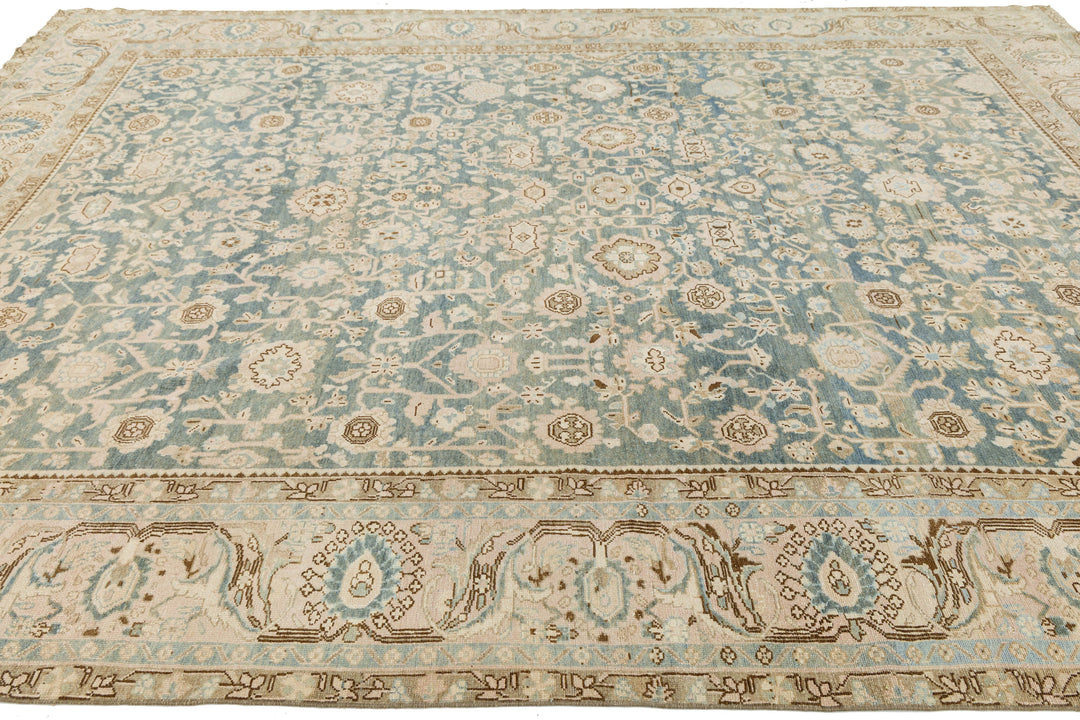 Antique Malayer Wool Rug 10 X 13