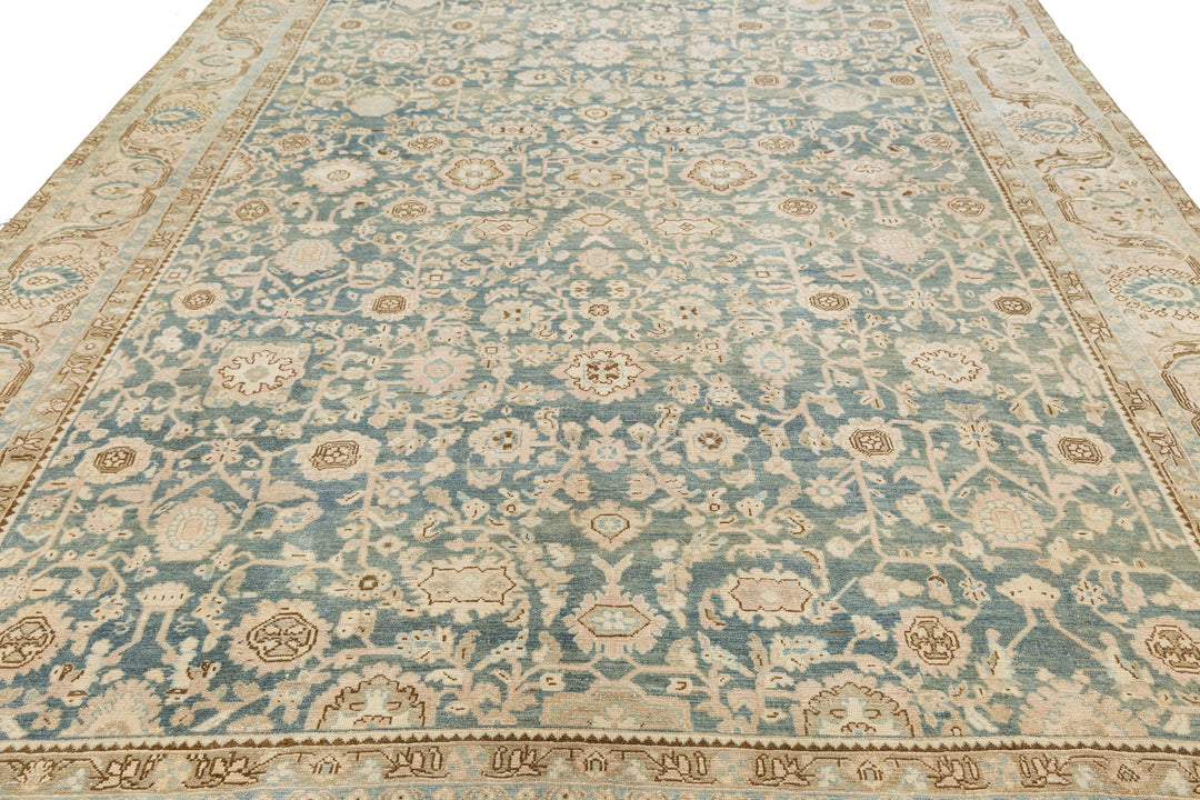 Antique Malayer Wool Rug 10 X 13