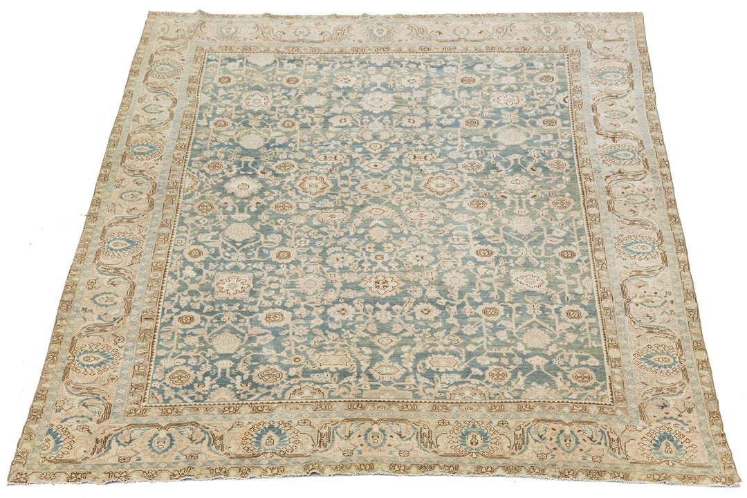 Antique Malayer Wool Rug 10 X 13