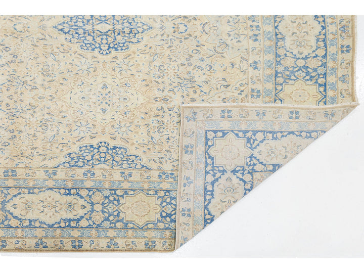 Antique Kerman Wool Rug  10 X 15