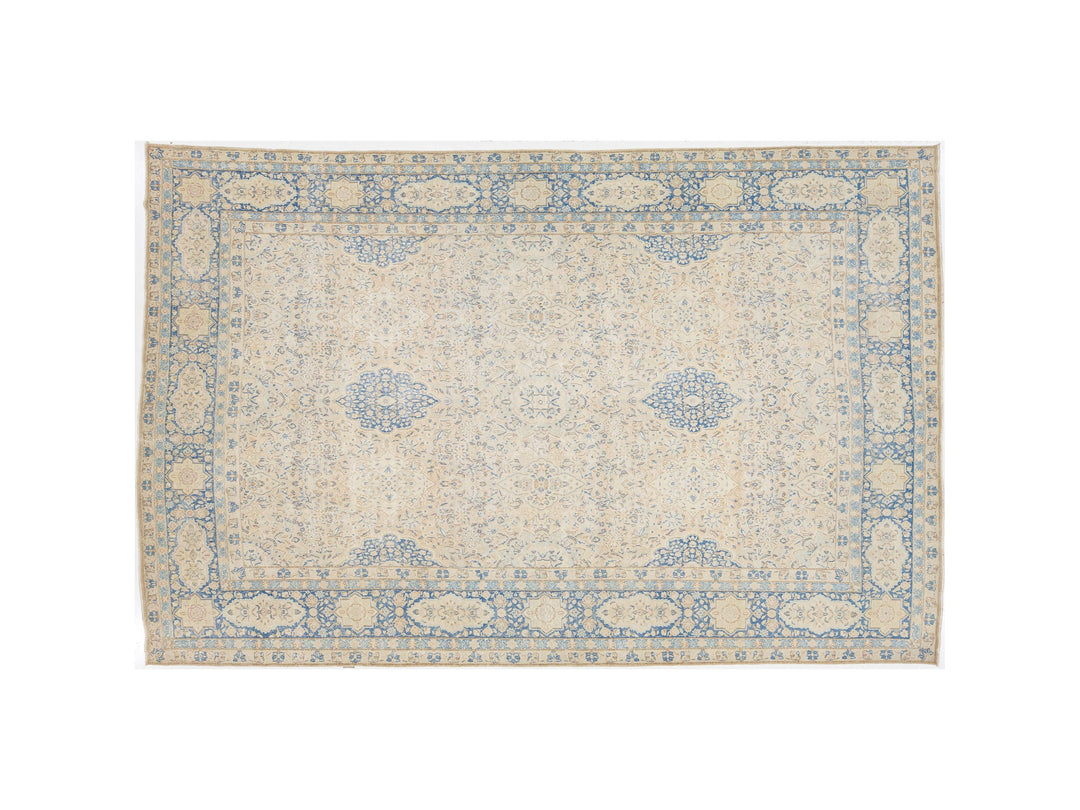 Antique Kerman Wool Rug  10 X 15