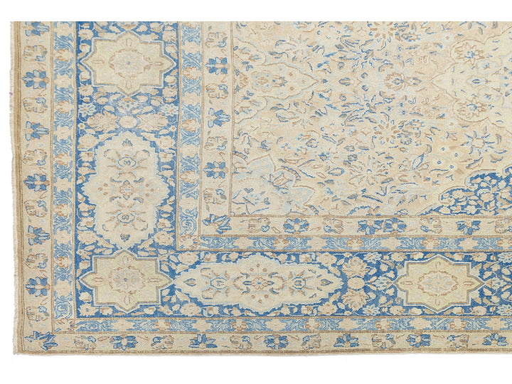 Antique Kerman Wool Rug  10 X 15
