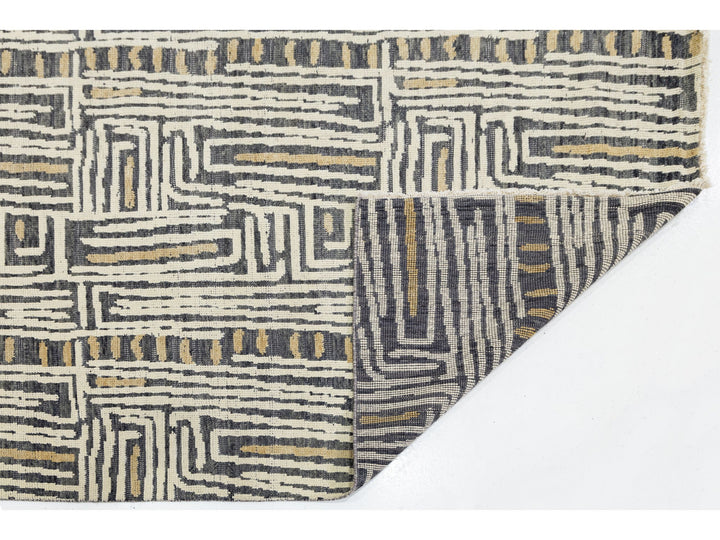 Modern Wool Rug 9 X 12