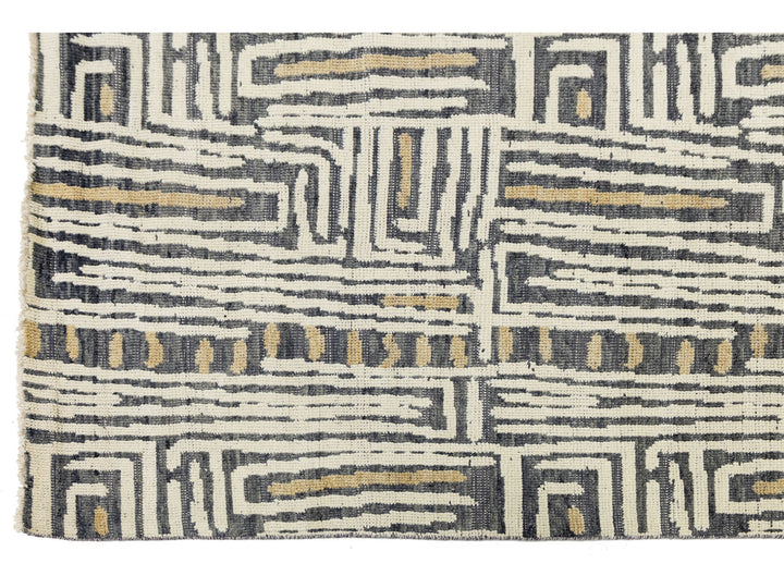 Modern Wool Rug 9 X 12