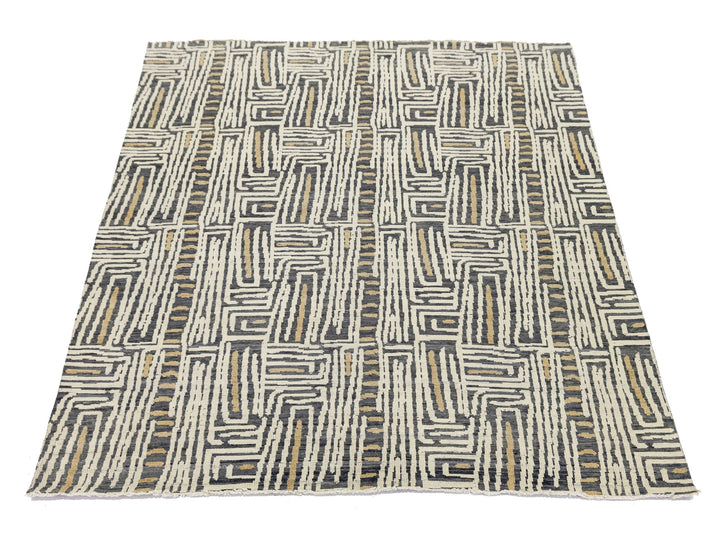 Modern Wool Rug 9 X 12
