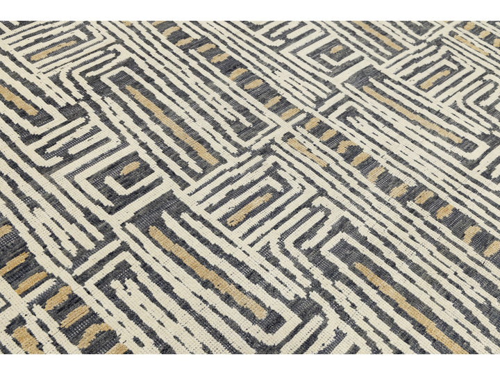 Modern Wool Rug 9 X 12