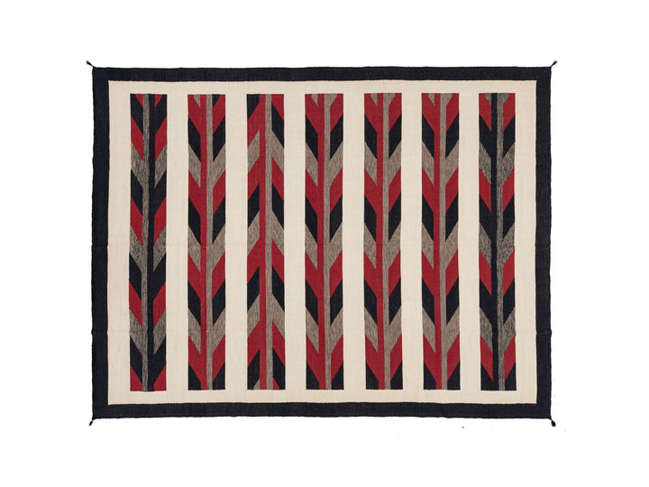 Modern Navajo Wool Rug 9 X 12
