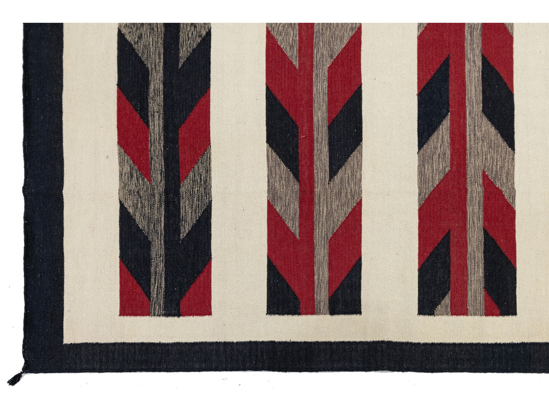 Modern Navajo Wool Rug 9 X 12