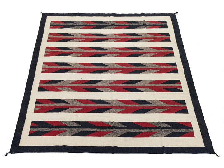 Modern Navajo Wool Rug 9 X 12