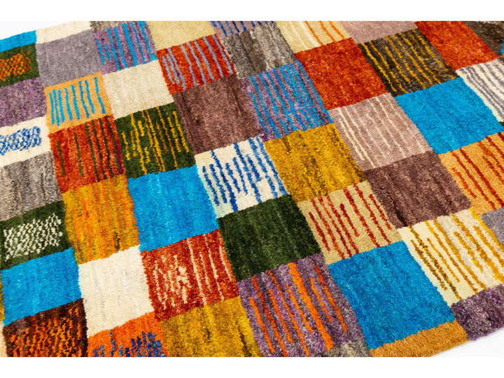 Modern Baluch Wool Rug 4 X 6
