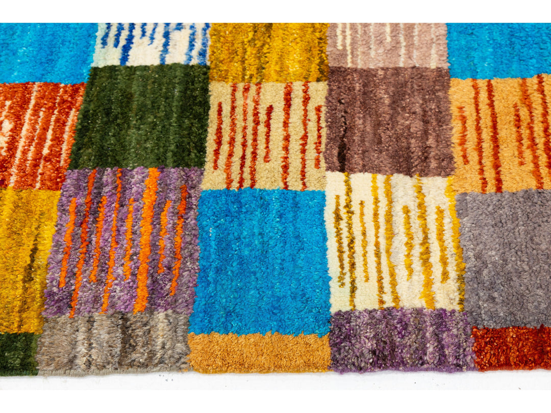 Modern Baluch Wool Rug 4 X 6