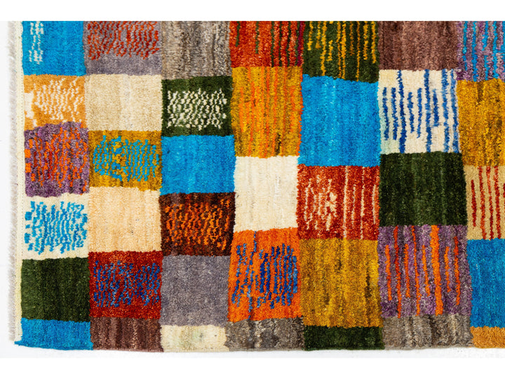 Modern Baluch Wool Rug 4 X 6