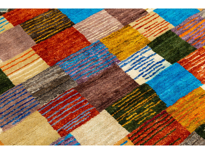 Modern Baluch Wool Rug 4 X 6