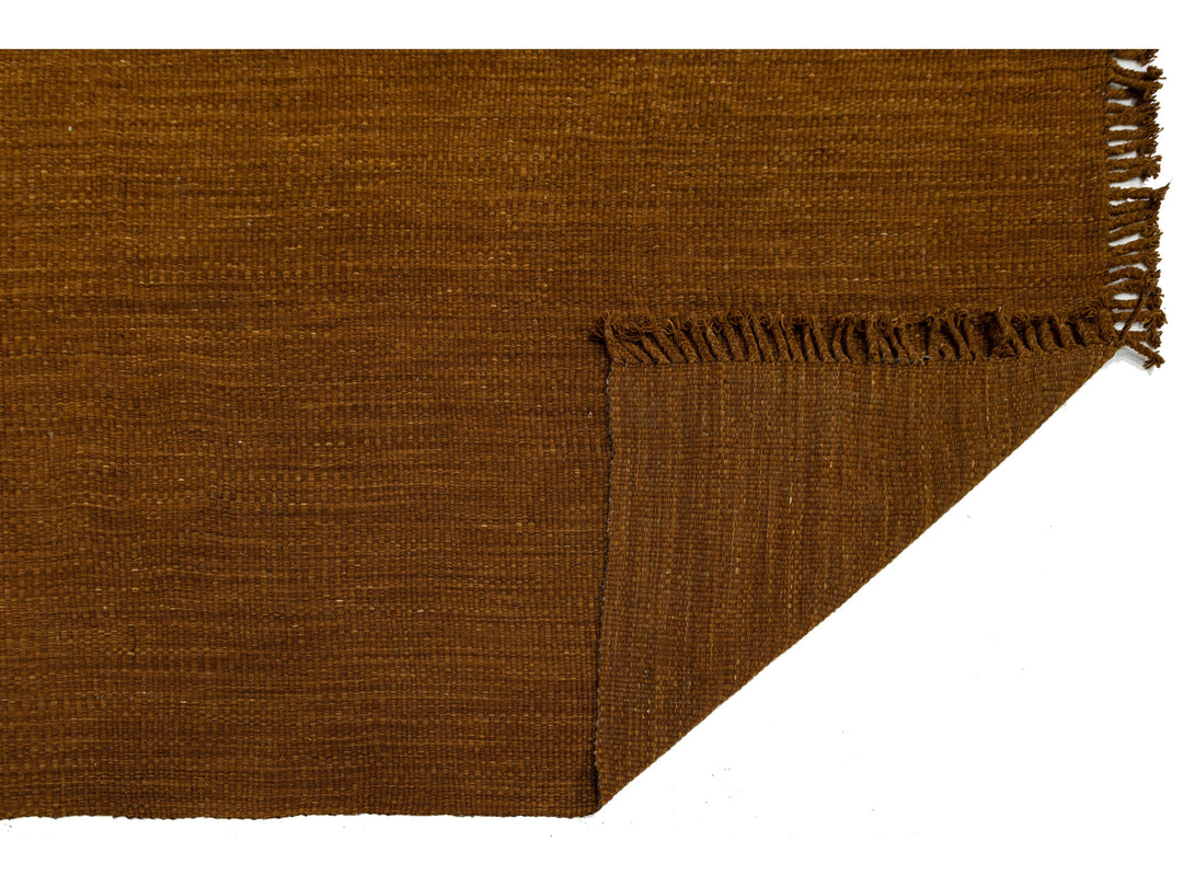 Modern Kilim Flatweave Wool Rug 10 X 16