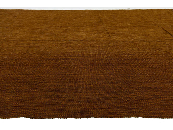 Modern Kilim Flatweave Wool Rug 10 X 16