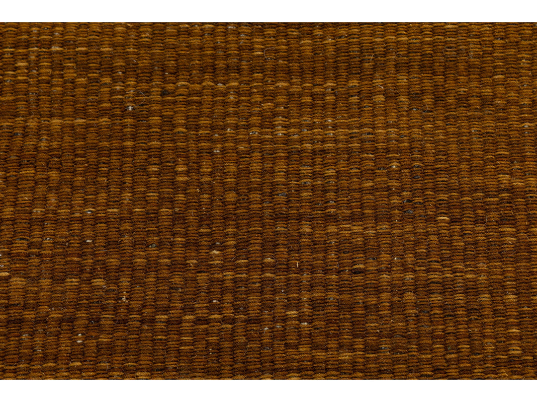 Modern Kilim Flatweave Wool Rug 10 X 16
