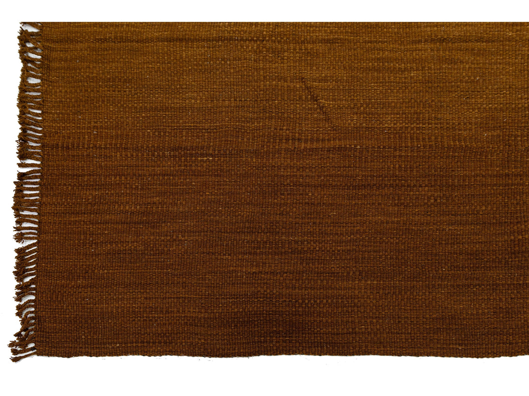 Modern Kilim Flatweave Wool Rug 10 X 16