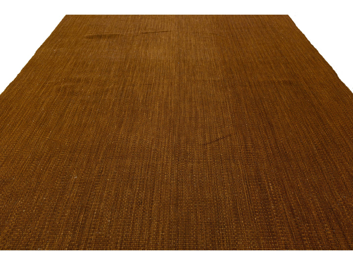 Modern Kilim Flatweave Wool Rug 10 X 16