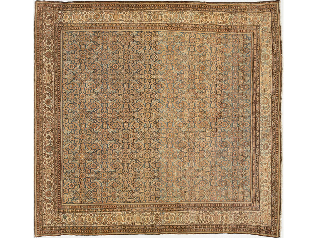 Antique Malayer Wool Rug 8 X 9