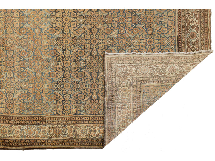 Antique Malayer Wool Rug 8 X 9