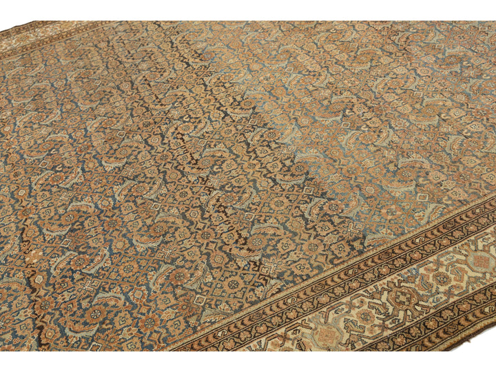 Antique Malayer Wool Rug 8 X 9