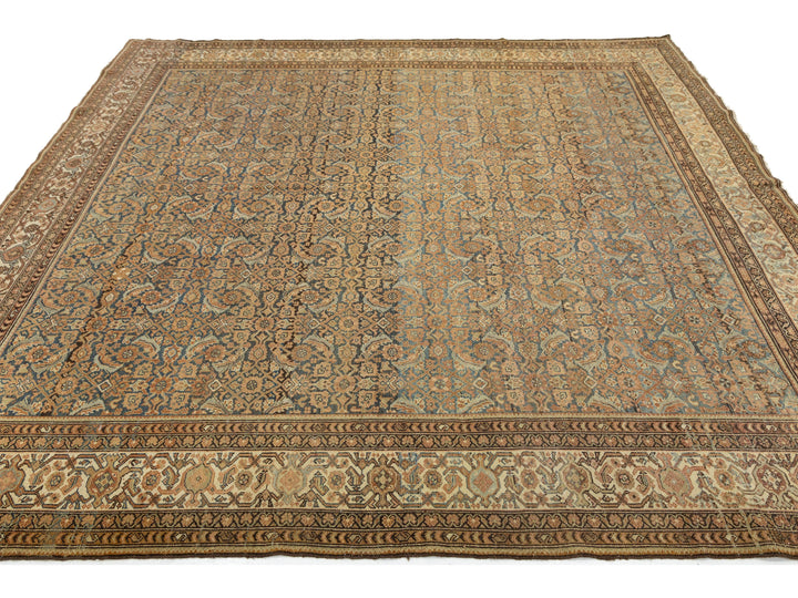 Antique Malayer Wool Rug 8 X 9