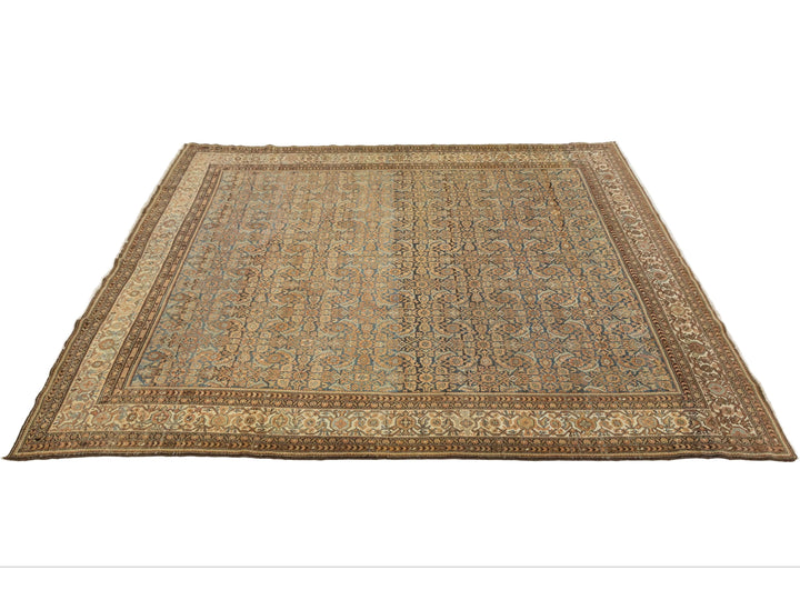 Antique Malayer Wool Rug 8 X 9