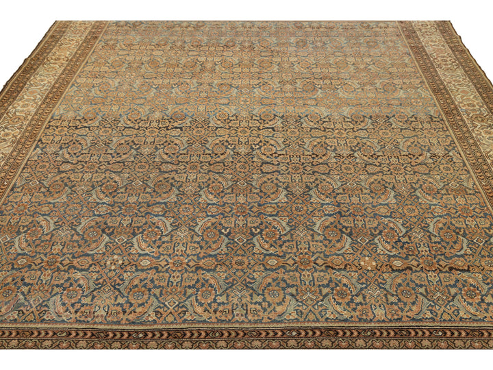 Antique Malayer Wool Rug 8 X 9