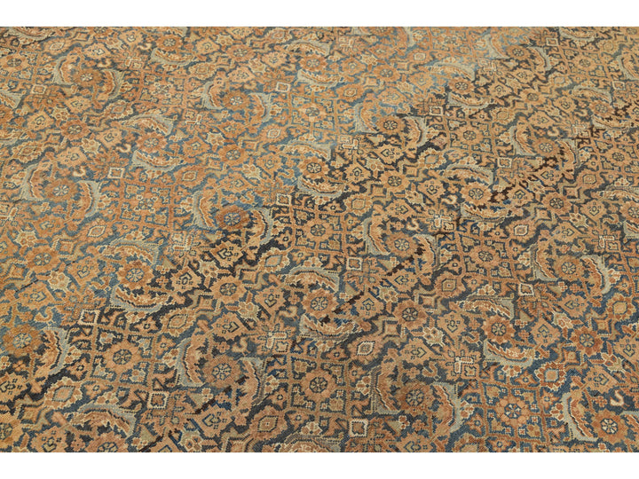 Antique Malayer Wool Rug 8 X 9