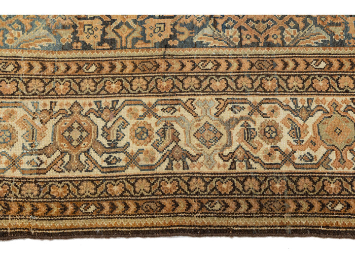 Antique Malayer Wool Rug 8 X 9