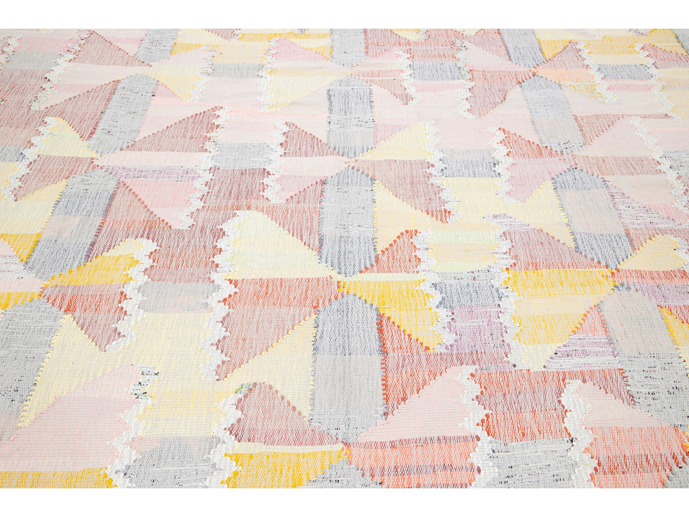 Modern Kilim Wool Rug 10 X 13