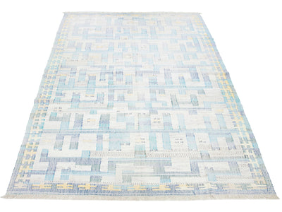 Modern Kilim Wool Rug 10 X 16