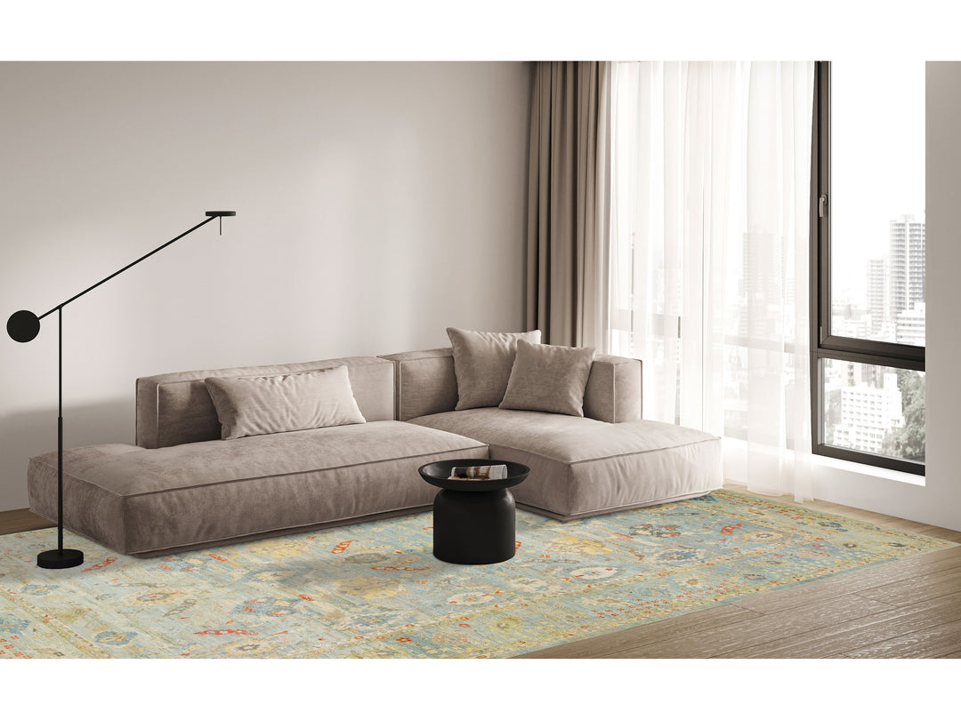 Modern Sultanabad Rug 13 X 21