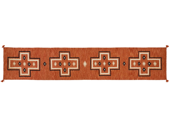 Modern Navajo Wool Runner 3 X 16